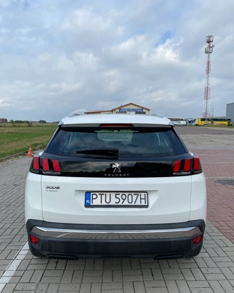 Peugeot 3008 cena 61990 przebieg: 136200, rok produkcji 2017 z Turek małe 596